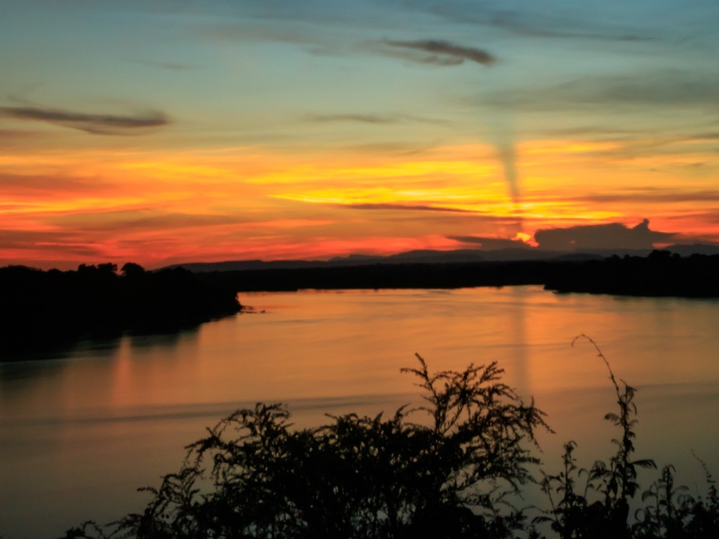 View over the Luangwa river